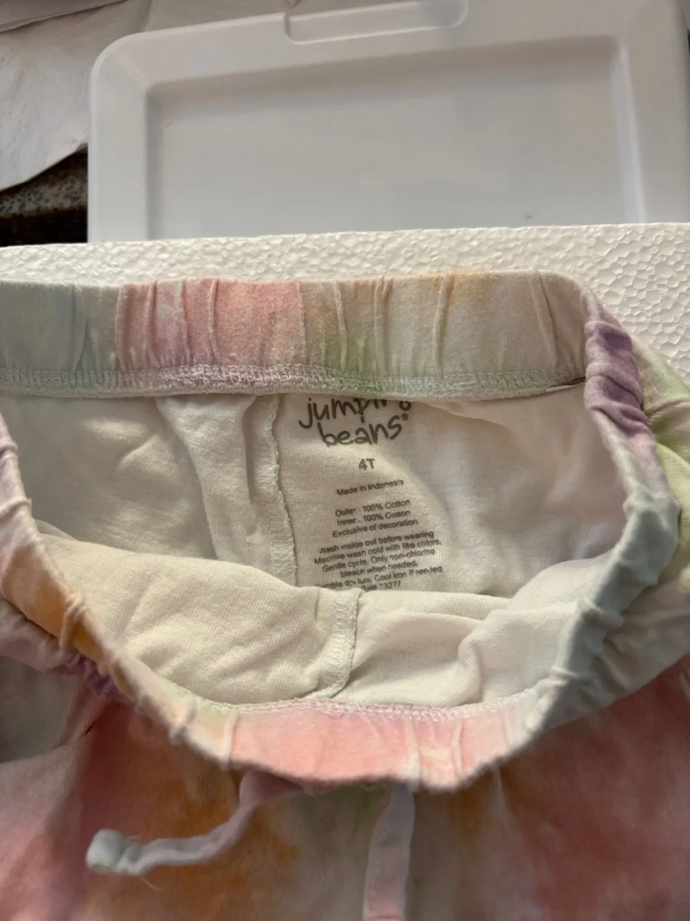 jumping beans Pastel Tie-Dye Skort - 4T